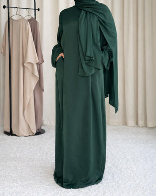 Abaya Nomade - Hijab Intégré