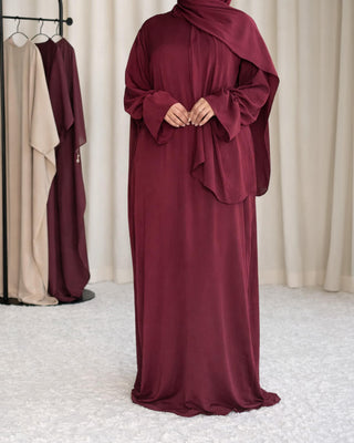 Abaya Nomade - Hijab Intégré